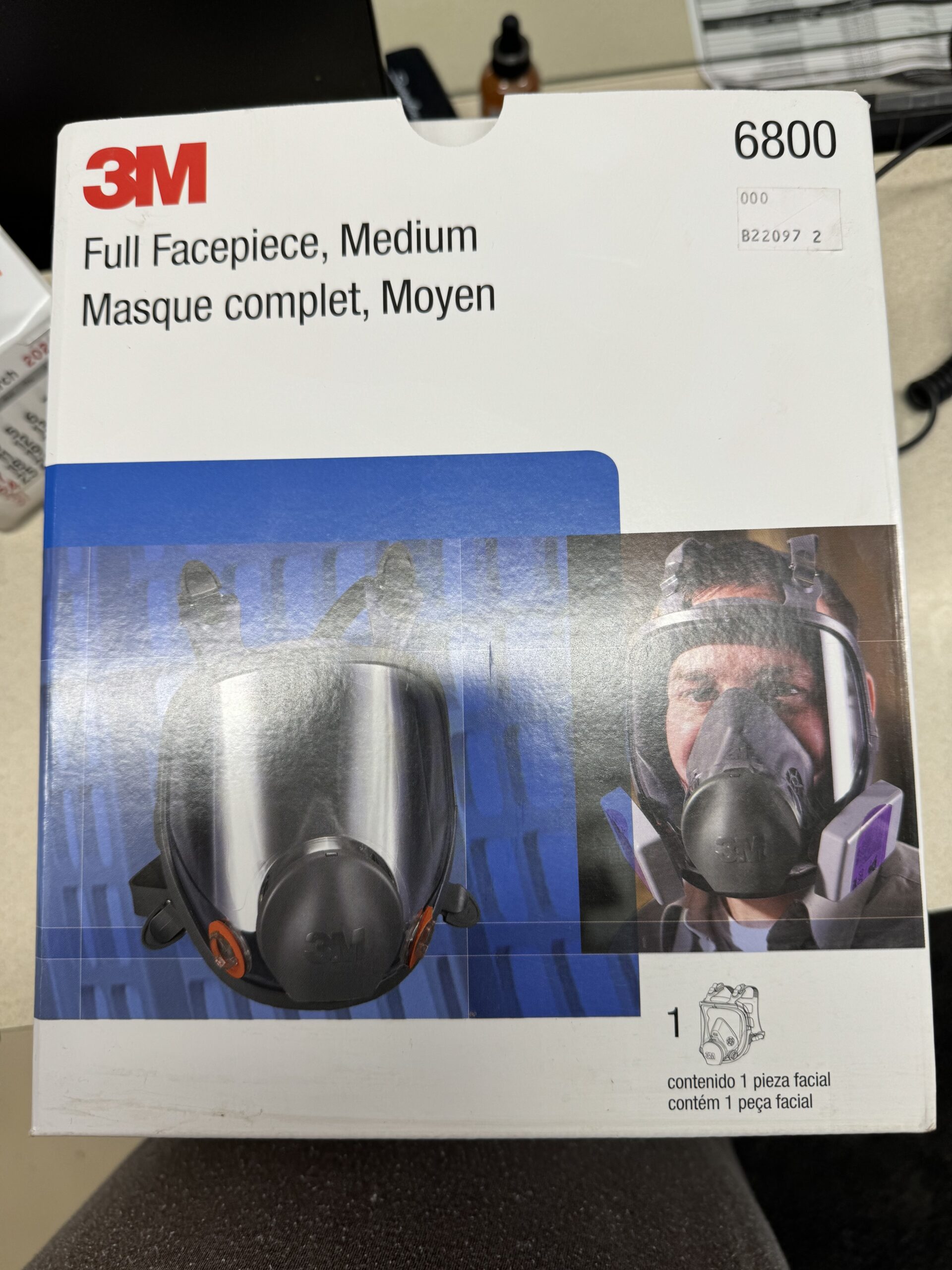 3M Resp Full Face #6900 Large