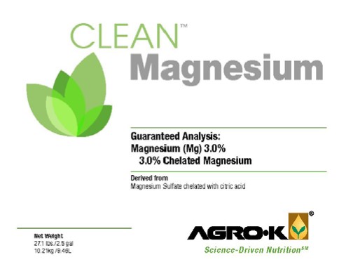 Clean Org Magnesium 2.5gal