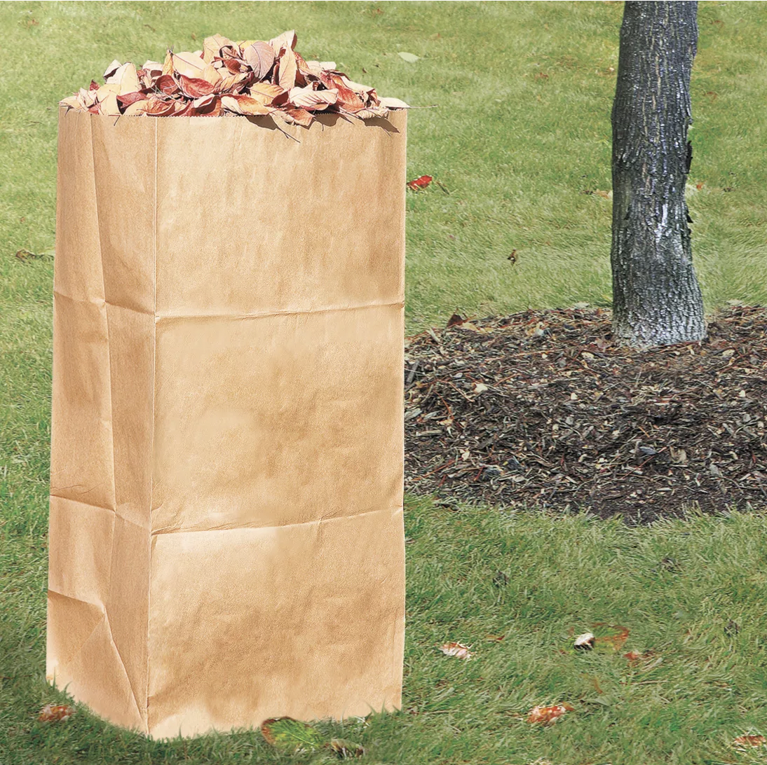 Paper Lawn Leaf Bag 30 gal