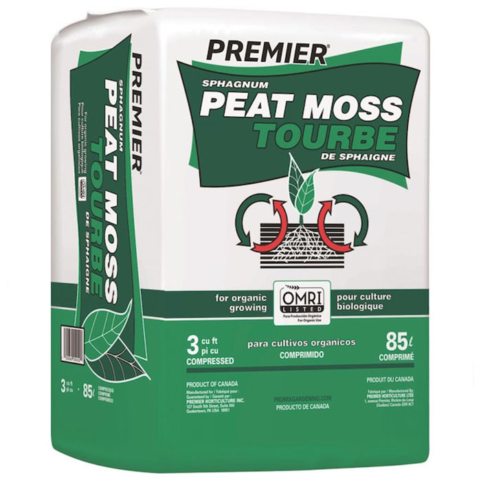 Premier Consumer Peat Moss Comp 3.8cft bale