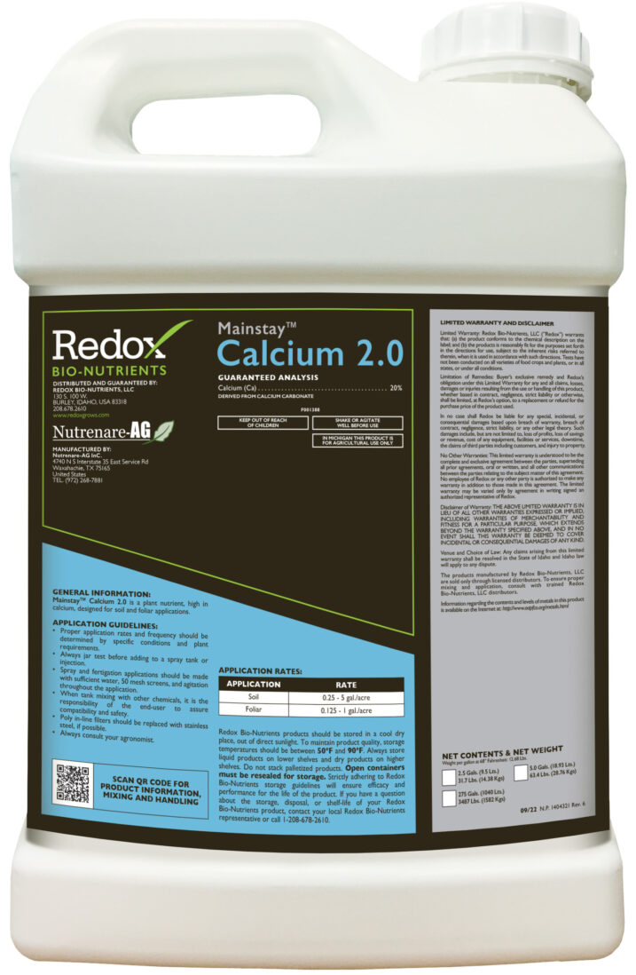 Mainstay Calcium 2.0   2.5gal