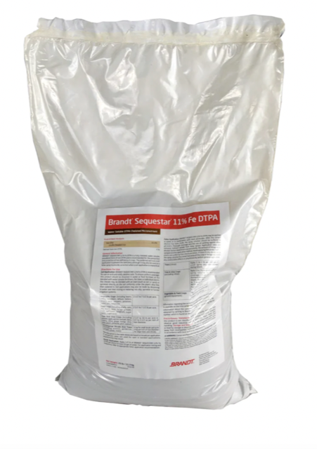 Iron Chelate DTPA Fe 11% 25 lb Bag